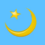 islamic crescent android application logo